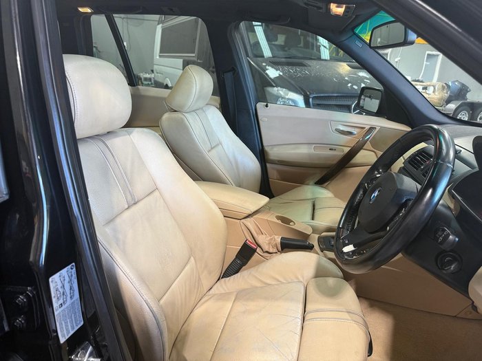 2006 BMW X3 si E83 MY07 Four Wheel Drive Black Sapphire