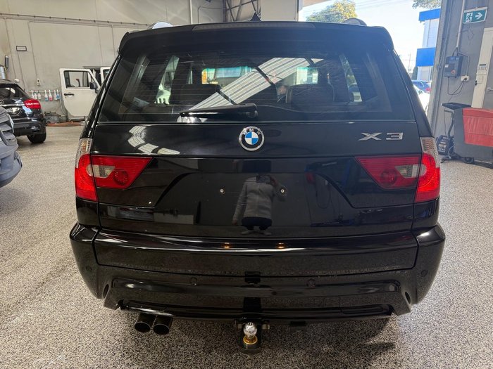 2006 BMW X3 si E83 MY07 Four Wheel Drive Black Sapphire