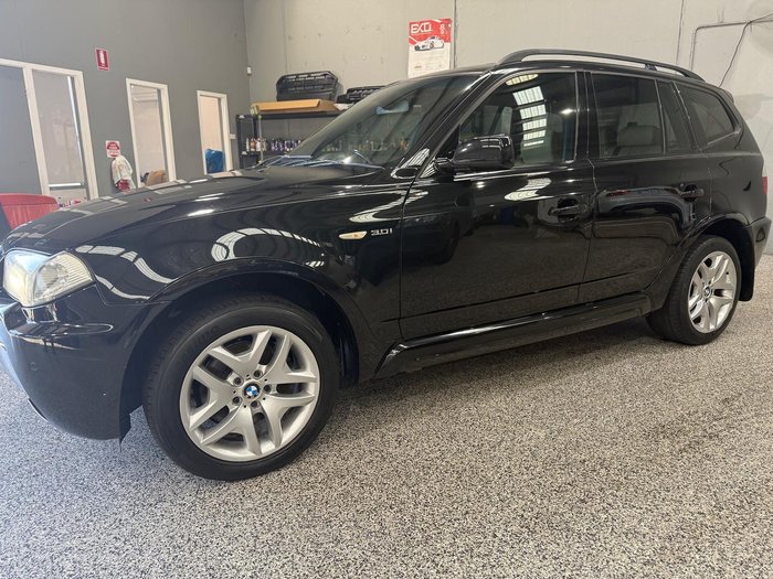 2006 BMW X3 si E83 MY07 Four Wheel Drive Black Sapphire
