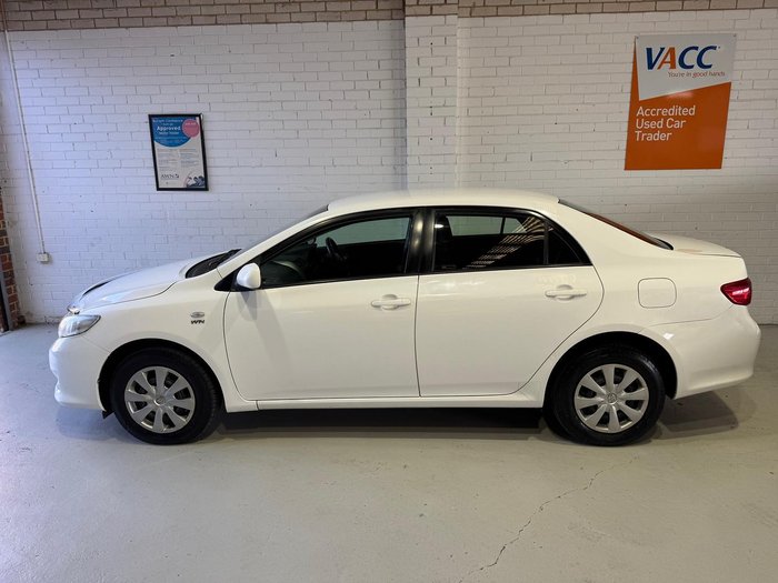 2007 Toyota Corolla Ascent ZRE152R Glacier White