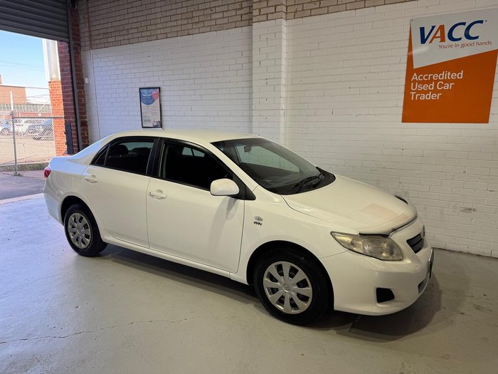 2007 Toyota Corolla Ascent ZRE152R Glacier White