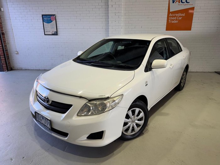 2007 Toyota Corolla Ascent ZRE152R Glacier White