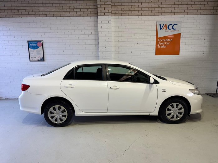 2007 Toyota Corolla Ascent ZRE152R Glacier White