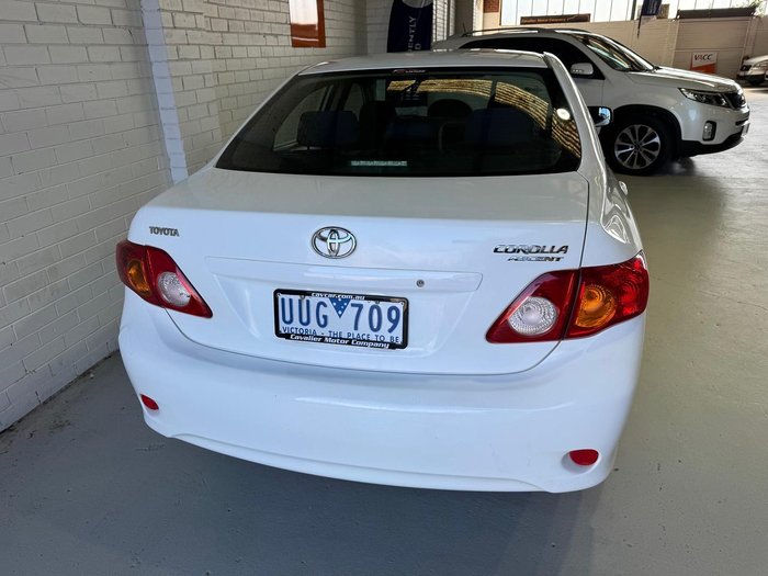 2007 Toyota Corolla Ascent ZRE152R Glacier White