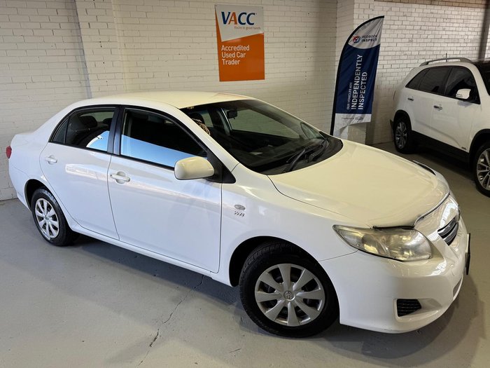 2007 Toyota Corolla Ascent ZRE152R Glacier White