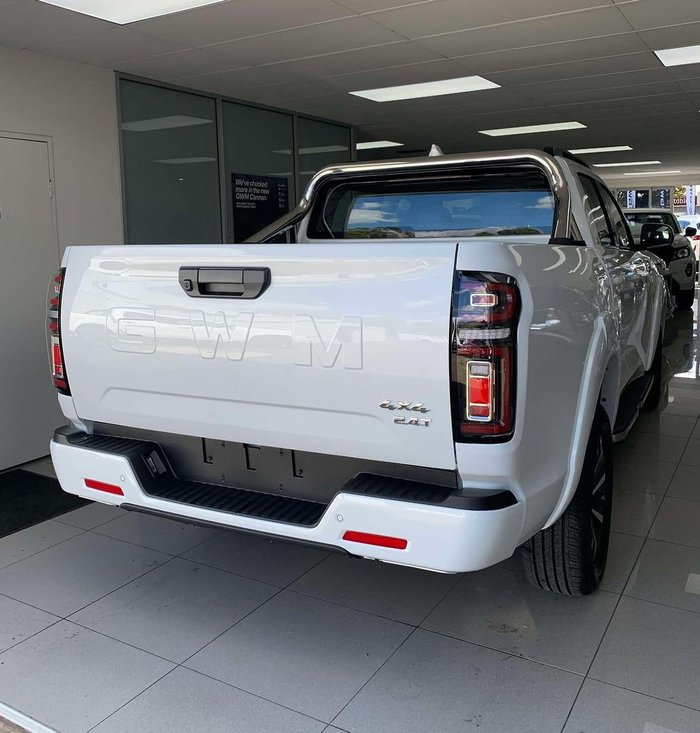 2024 GWM Cannon Lux NPW 4X4 Pearl White