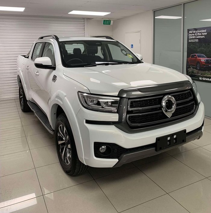 2024 GWM Cannon Lux NPW 4X4 Pearl White