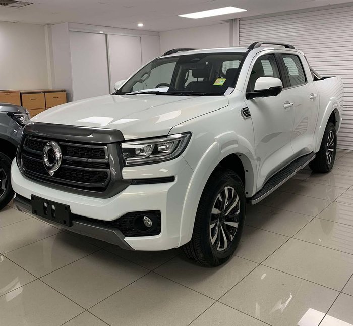 2024 GWM Cannon Lux NPW 4X4 Pearl White
