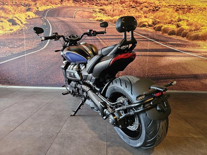 2025 Triumph Rocket 3 GT Storm Rocket Blue