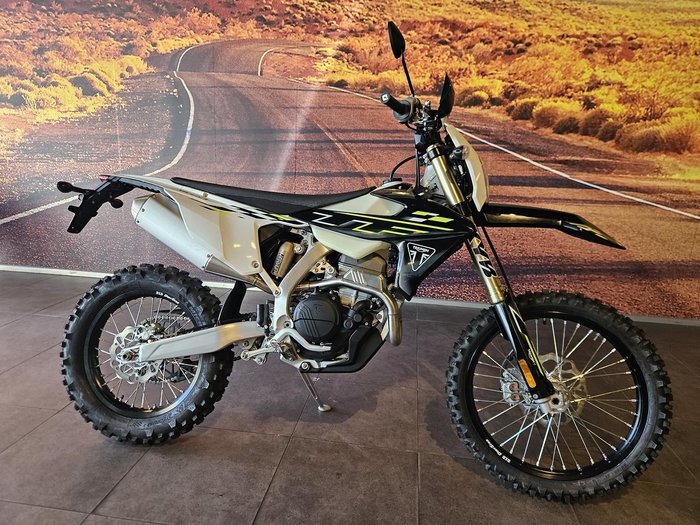 2025 Triumph TF 250-E Off Road White
