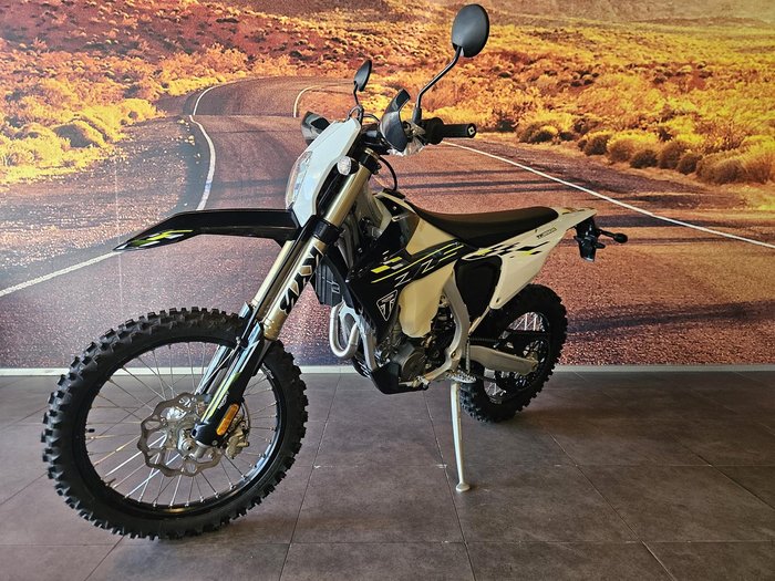 2025 Triumph TF 250-E Off Road White