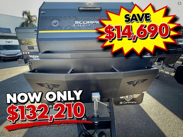 2025 JB Caravans 22' Scorpion Sting Save $ 14,690 Was $146,900