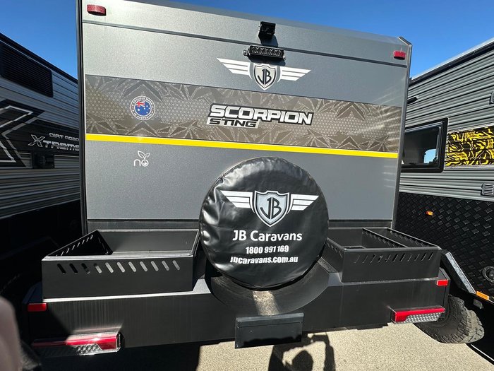 2025 JB Caravans 22' Scorpion Sting Corner Shower