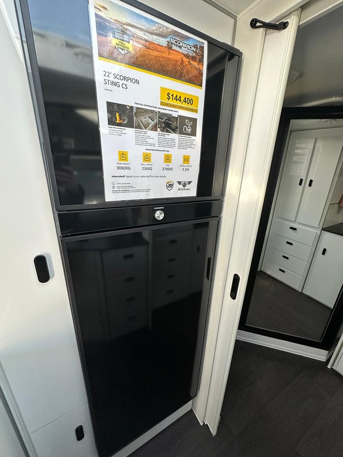 2025 JB Caravans 22' Scorpion Sting Corner Shower