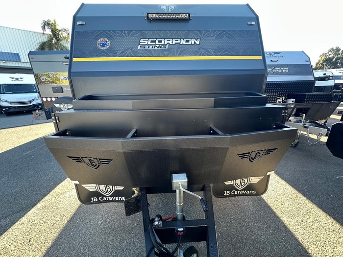 2025 JB Caravans 22' Scorpion Sting Corner Shower
