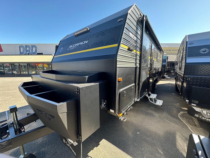 2025 JB Caravans 22' Scorpion Sting Corner Shower