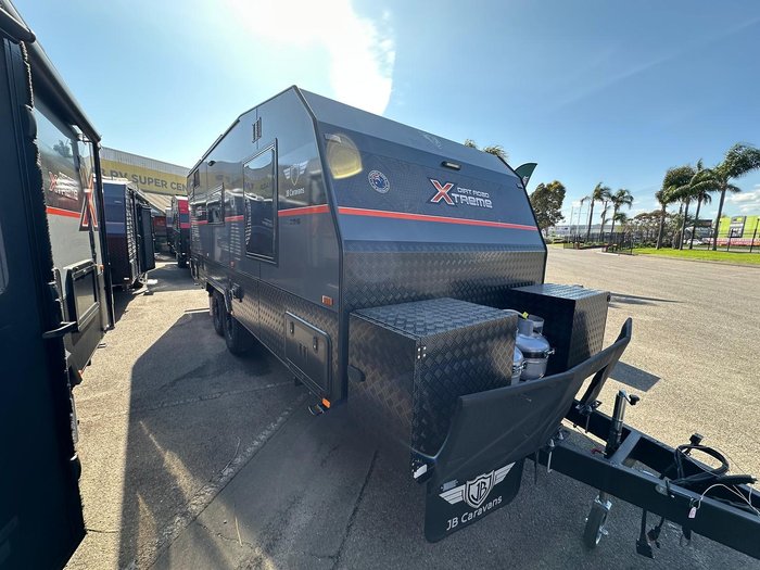 2025 JB Caravans 20.6 Dirt Road Xtreme Rear Door