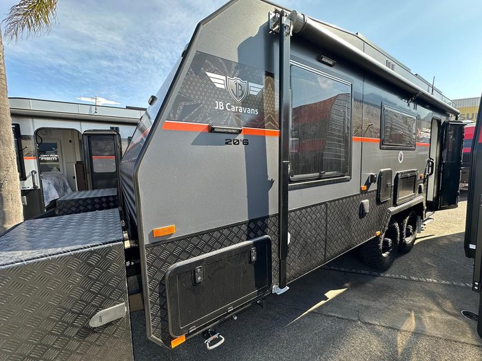 2025 JB Caravans 20.6 Dirt Road Xtreme Rear Door
