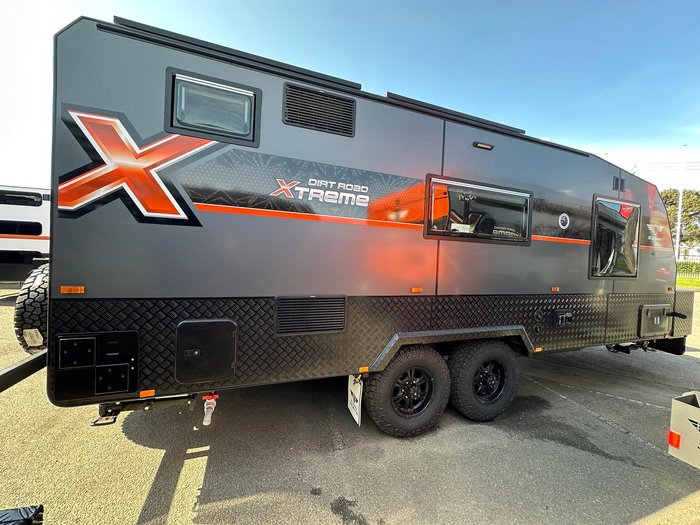 2025 JB Caravans 20.6 Dirt Road Xtreme Rear Door