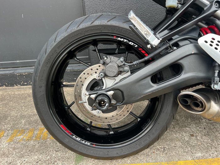 2015 Yamaha MT-07 LA WHITE