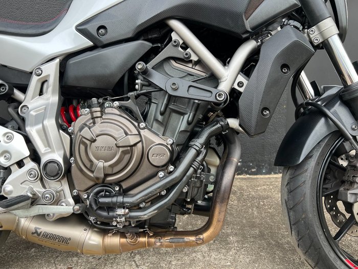 2015 Yamaha MT-07 LA WHITE