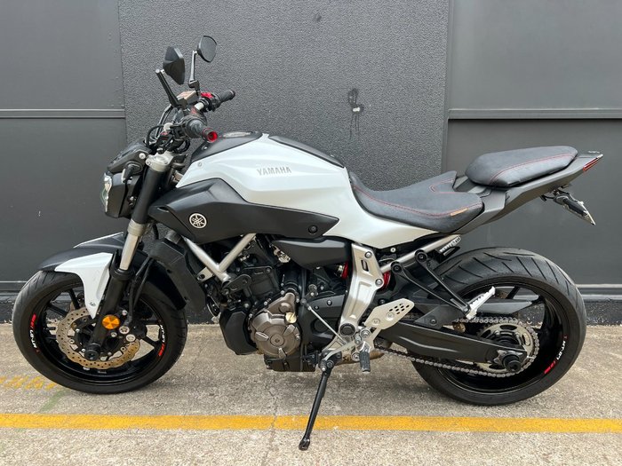 2015 Yamaha MT-07 LA WHITE