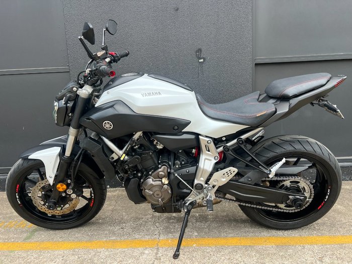 2015 Yamaha MT-07 LA WHITE