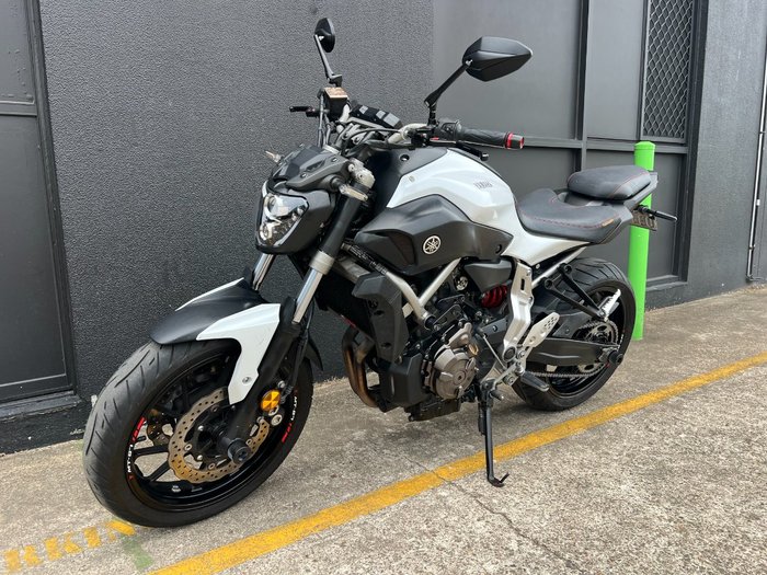 2015 Yamaha MT-07 LA WHITE