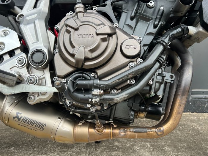 2015 Yamaha MT-07 LA WHITE