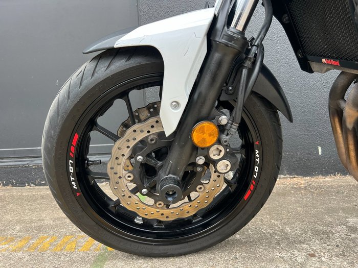 2015 Yamaha MT-07 LA WHITE