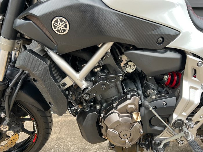 2015 Yamaha MT-07 LA WHITE