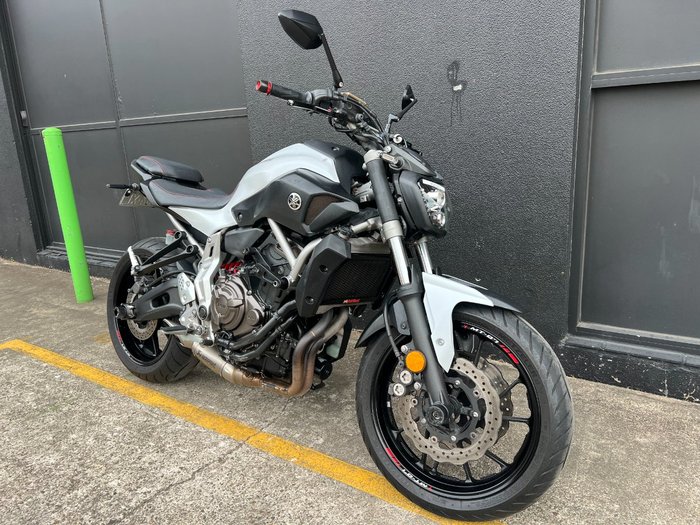 2015 Yamaha MT-07 LA WHITE