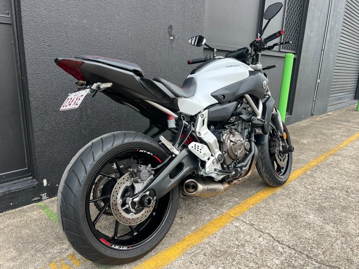 2015 Yamaha MT-07 LA WHITE