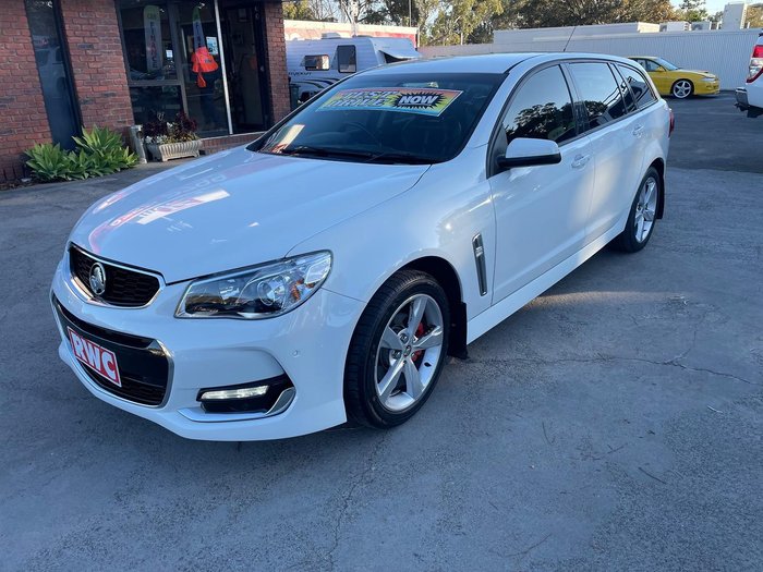 2015 Holden Commodore SV6 VF Series II MY16 Heron White