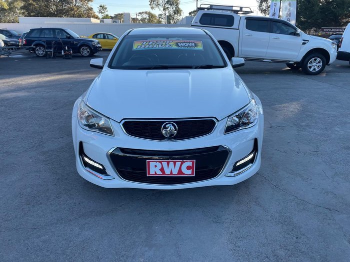2015 Holden Commodore SV6 VF Series II MY16 Heron White