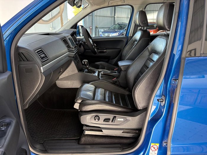 2017 Volkswagen Amarok TDI550 Ultimate 2H MY18 4X4 Constant Ravenna Blue