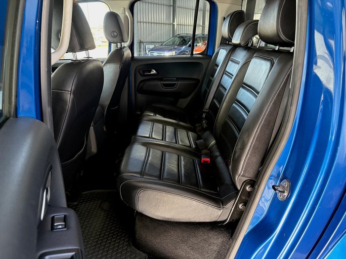 2017 Volkswagen Amarok TDI550 Ultimate 2H MY18 4X4 Constant Ravenna Blue