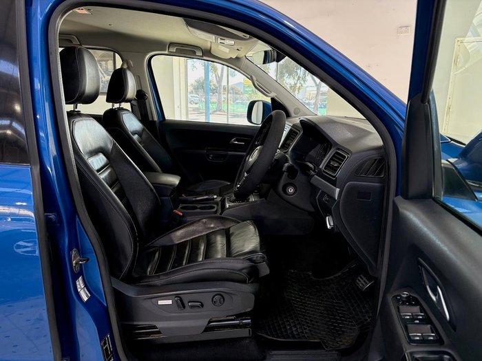 2017 Volkswagen Amarok TDI550 Ultimate 2H MY18 4X4 Constant Ravenna Blue