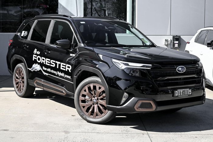 2025 Subaru Forester Hybrid Sport S6 MY26 AWD Crystal Black