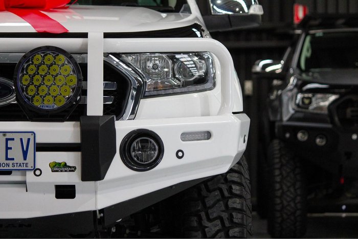 2019 Ford Ranger XLT PX MkIII MY19 4X4 Dual Range Arctic White
