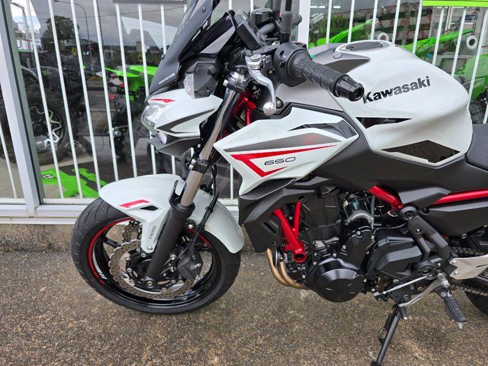 2022 Kawasaki Z650L (LAMS) White