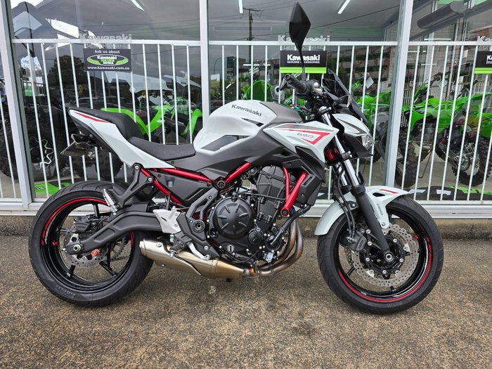 2022 Kawasaki Z650L (LAMS) White