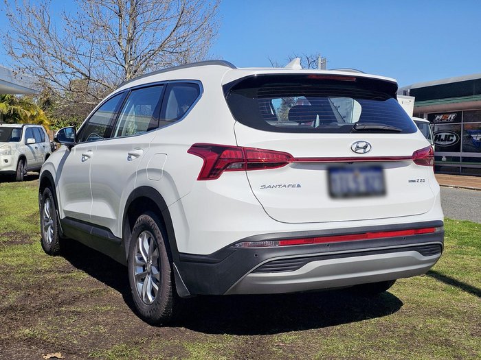 2022 Hyundai Santa Fe TM.V4 MY22 4X4 On Demand White Cream
