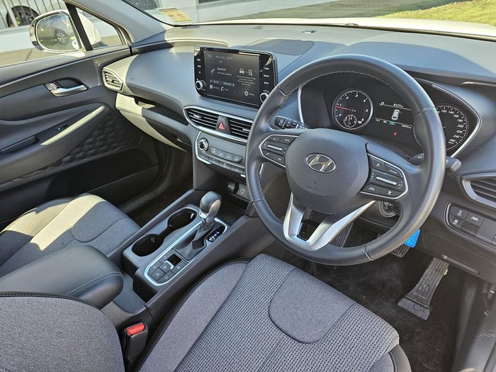 2022 Hyundai Santa Fe TM.V4 MY22 4X4 On Demand White Cream