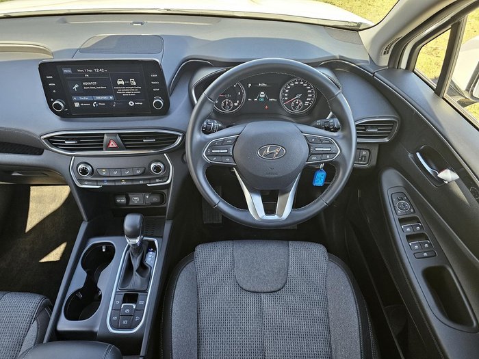 2022 Hyundai Santa Fe TM.V4 MY22 4X4 On Demand White Cream