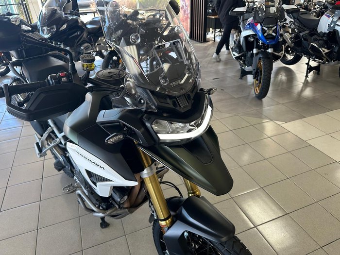 2022 Triumph Tiger 1200 Rally Pro Tiger Green