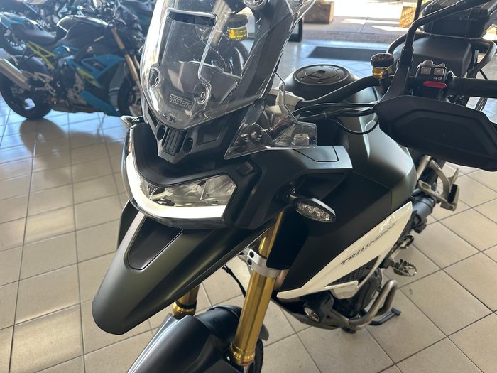 2022 Triumph Tiger 1200 Rally Pro Tiger Green
