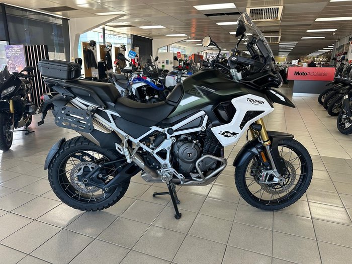 2022 Triumph Tiger 1200 Rally Pro Tiger Green