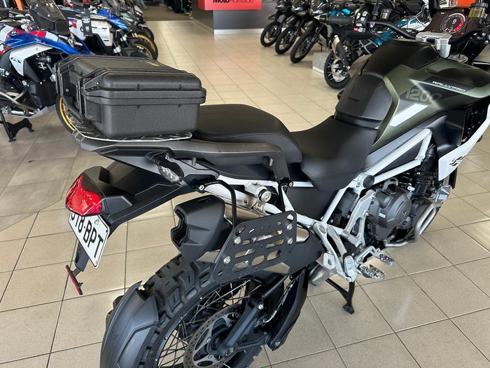 2022 Triumph Tiger 1200 Rally Pro Tiger Green