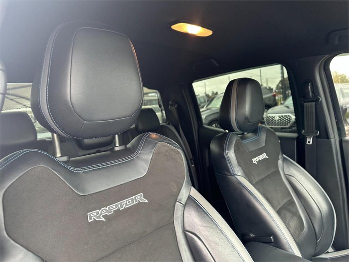 2018 Ford Ranger Raptor PX MkIII MY19 4X4 Dual Range Shadow Black